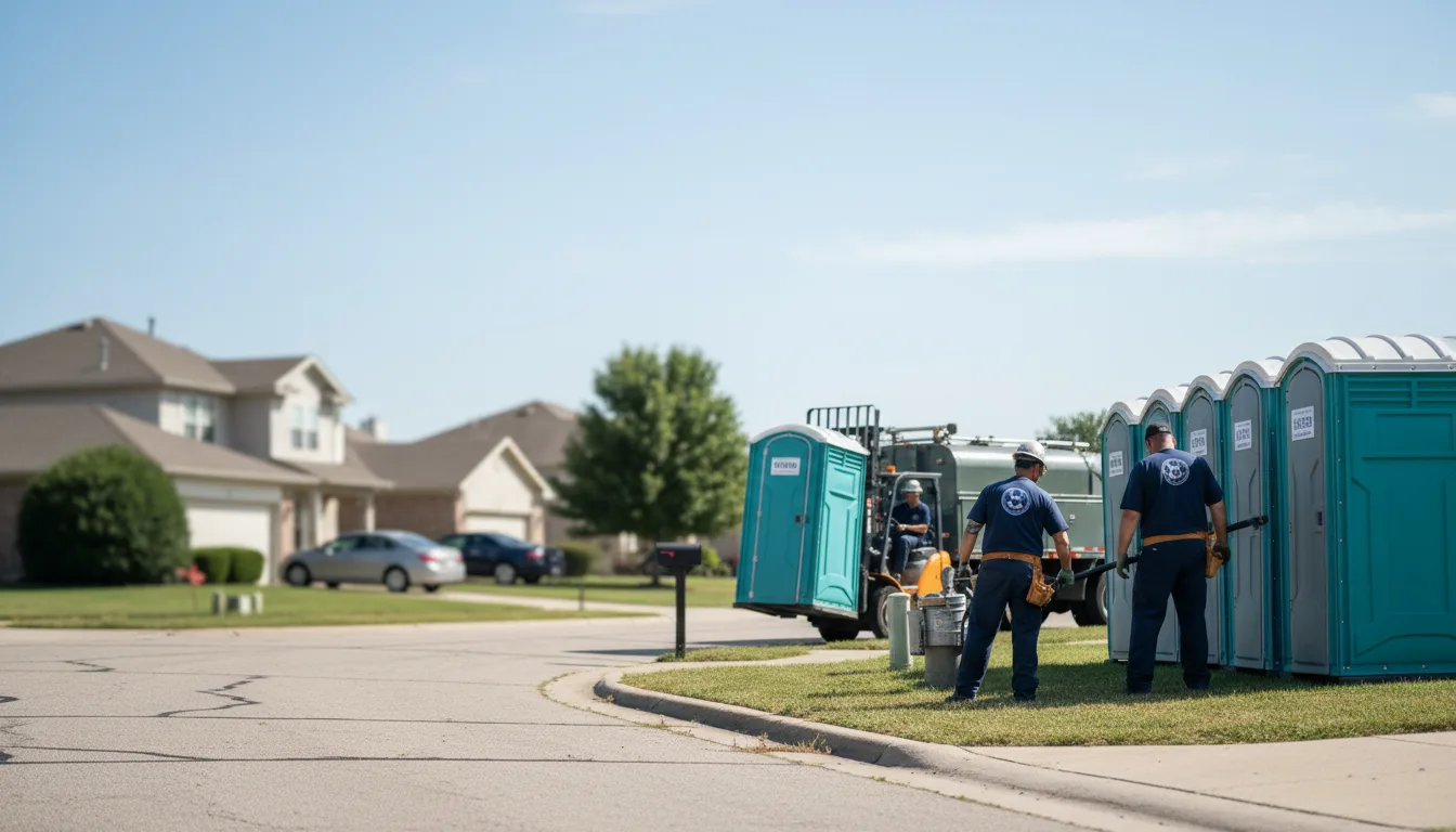 Porta Potty Rental in Clarita, OK near me